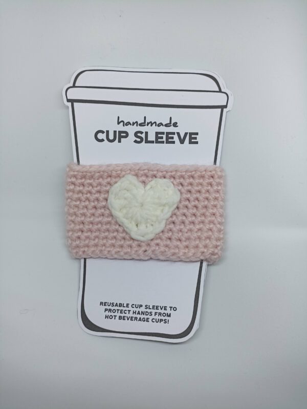 cup cozy roze